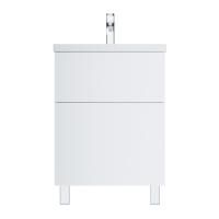 M90FSX06022WG32 GEM, База под раковину, напольная, 60 см, 2 ящика push-to-open, цвет: белый, глянец M90FSX06022WG32 GEM, База под раковину, напольная, 60 см, 2 ящика push-to-open, цвет: белый, глянец