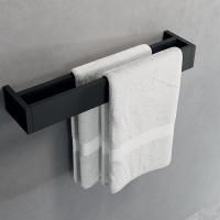 NOVELLINI FRAME Полотенцедержатель двойной 300х100 мм., цвет черный матовый NOVELLINI FRAME Полотенцедержатель двойной 300х100 мм., цвет черный матовый