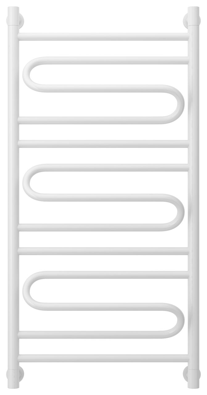 Полотенцесушитель водяной "ЭЛЕГИЯ+" 1000х500 (БЕЛЫЙ)