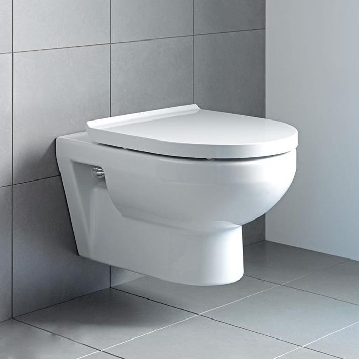 Duravit DuraStyle Комплект: подвесной унитаз Basic Rimless  256209 365х540 мм.+ сиденье с автоматич закрыванием 002079 &quot;СПЕЦЦЕНА с нашего склада!&quot;