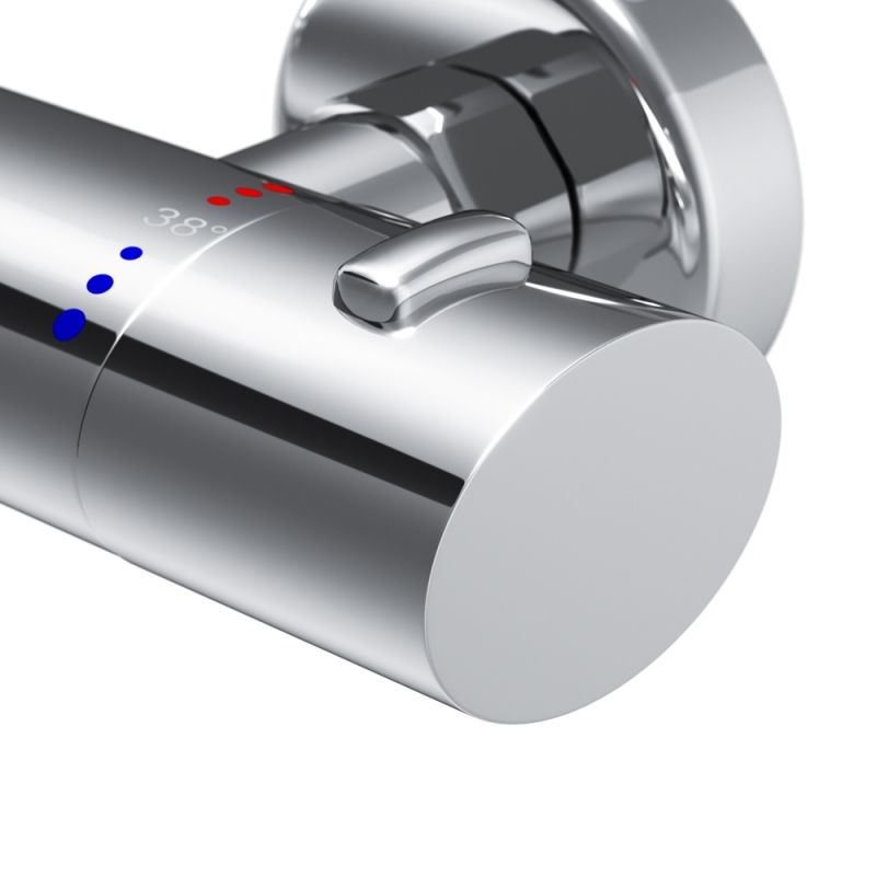 Смеситель для душа AM.PM Sense F7540000 с термостатом Хром Смеситель для душа AM.PM Sense F7540000 с термостатом Хром