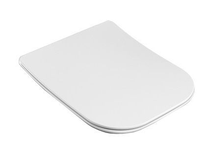 Olympia Synthesis Eco, быстросъемное тонкое сиденье с микролифтом, цвет черный глянцевый