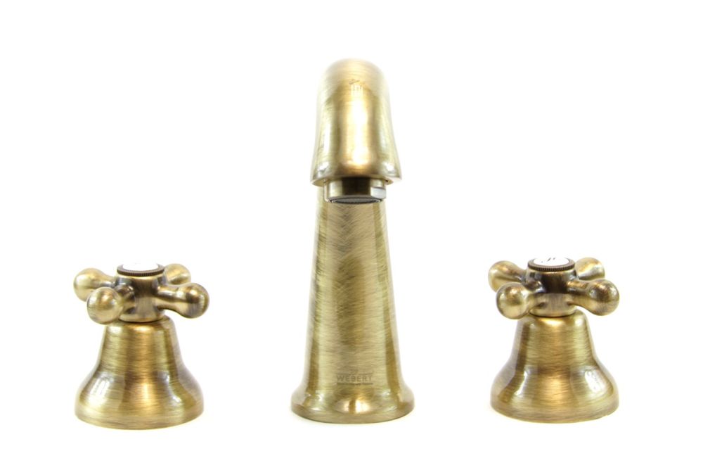 Смеситель для раковины Webert Armony AM750101065, бронза, артикул AM750101065