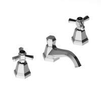 Stella Eccelsa Смеситель для раковины на 3 отверстия 3224, с донным клапаном, цвет: хром