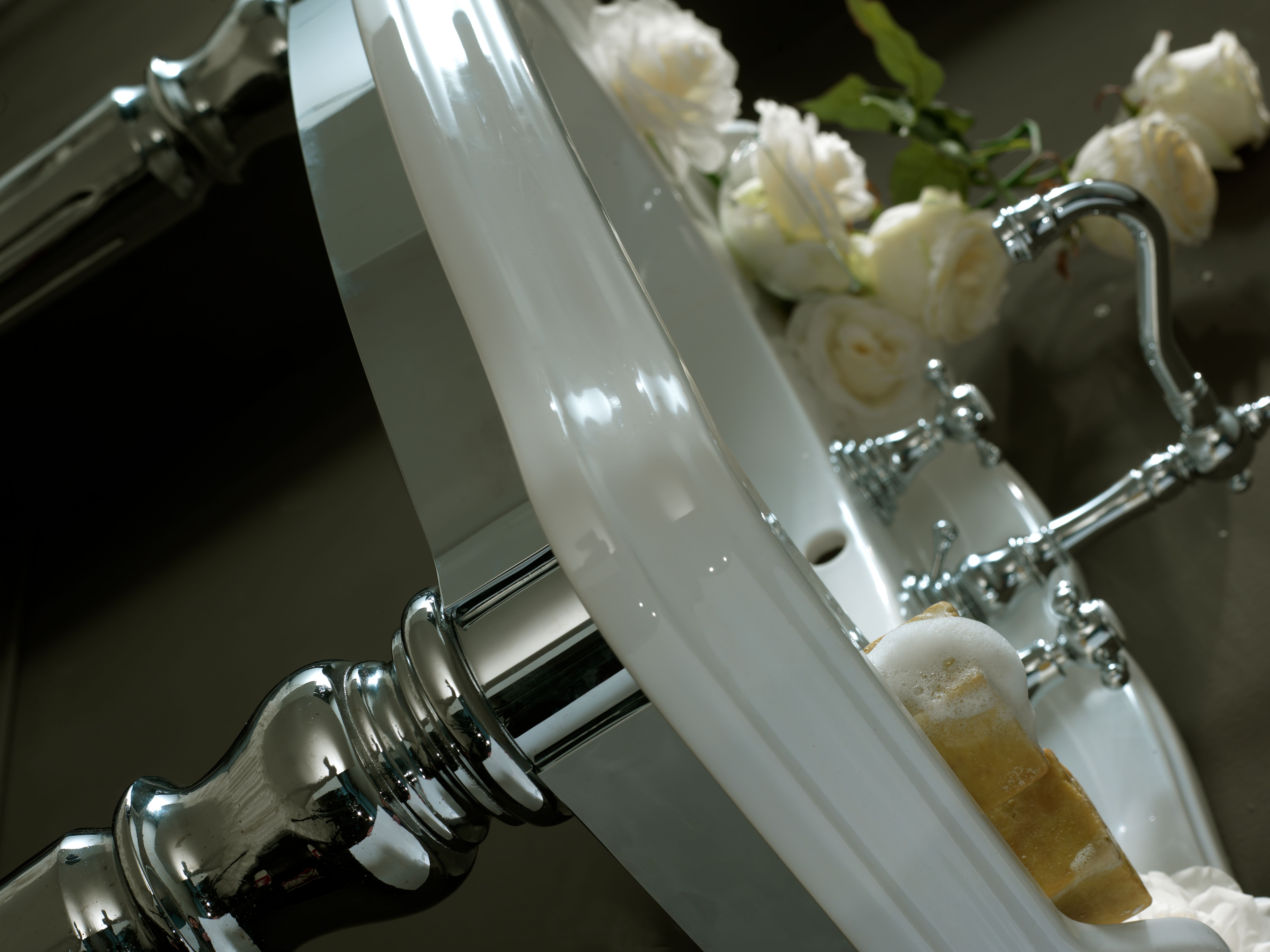 SIMAS Arcade 90, раковина 90*56, с 1 отв. под смеситель, цвет: белый, артикул AR864bi*1