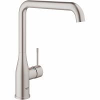 Смеситель для кухни GROHE Essence+ с высоким изливом, суперсталь (30269DC0)