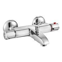 Смеситель для ванны E.C.A. Thermostatic 102102340 Хром Смеситель для ванны E.C.A. Thermostatic 102102340 Хром
