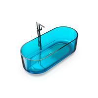 Knief Ellipse shape Ванна отдельностоящая из полимерного материала 170x75x56 см, цвет Aquamarin Blue # 100