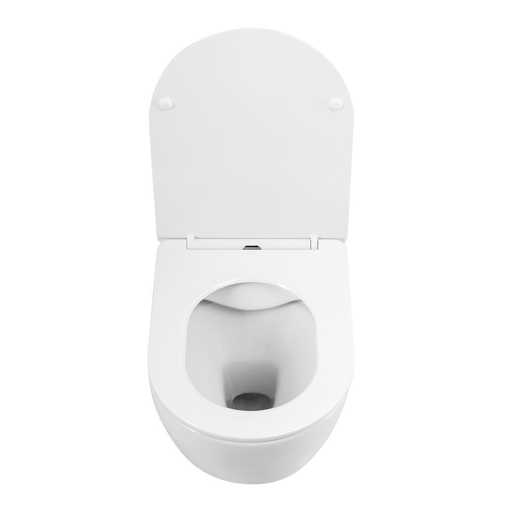 SANREMO Унитаз подвесной безободковый с сиденьем AM026CHR/SC, артикул AM026CHR/SC