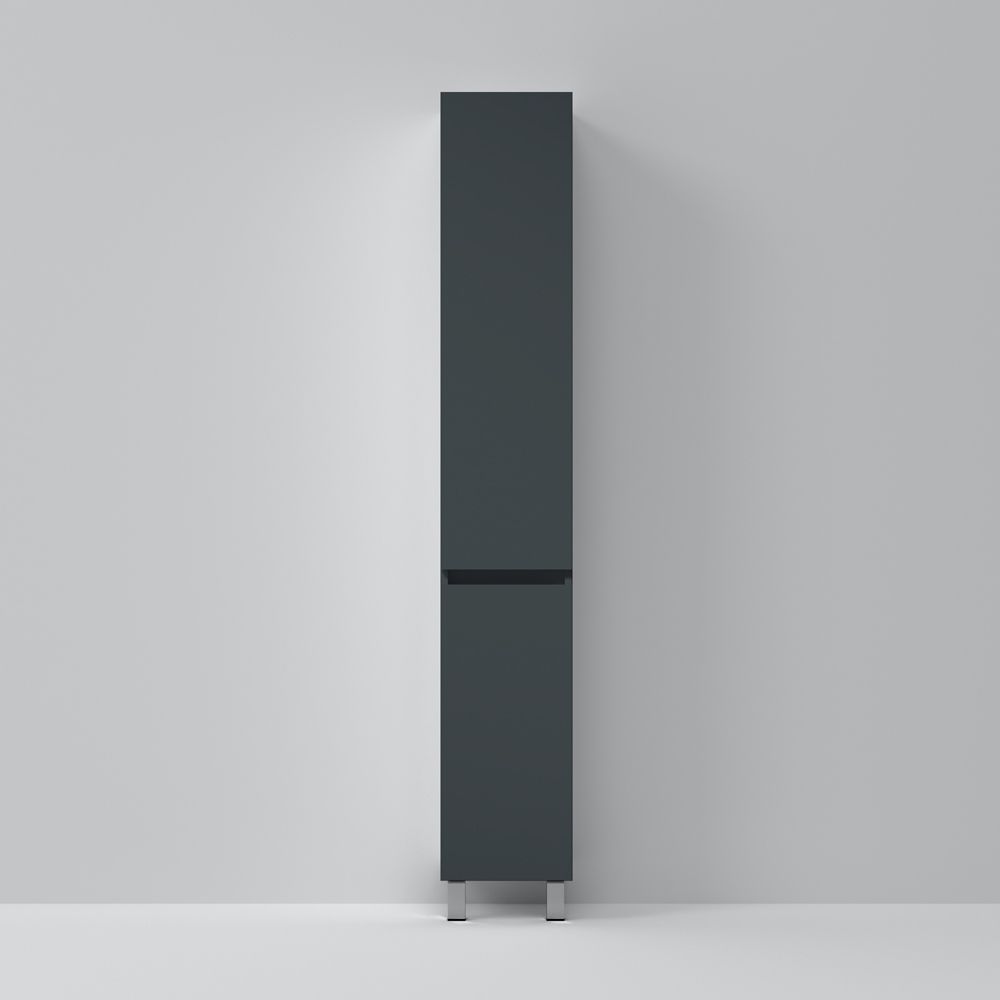 M91CSR0306GM GEM S, шкаф-колонна, напольный, правый, 30 см, графит матовый M91CSR0306GM GEM S, шкаф-колонна, напольный, правый, 30 см, графит матовый