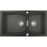 Мойка GROHE K700 с 2 чашами, 900 x 500 мм, серый гранит (31658AT0) Мойка GROHE K700 с 2 чашами, 900 x 500 мм, серый гранит (31658AT0)