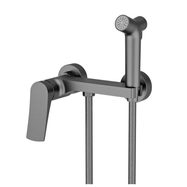 Гигиенический душ со смесителем Splenka S54.51.09, графит