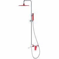 Душевая система Boheme Q 148-CRR.2 Хром Красная