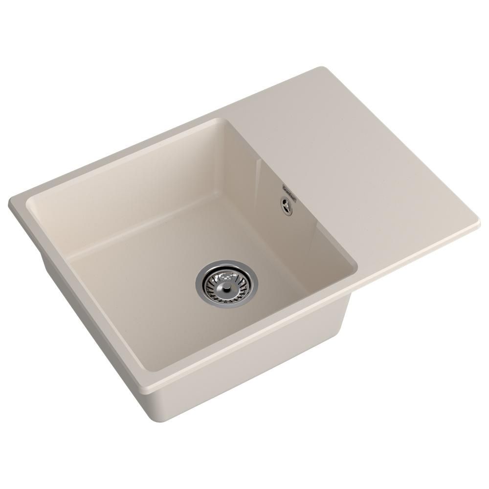 Кухонная мойка GranFest URBAN 668L, белый, артикул 668L белый