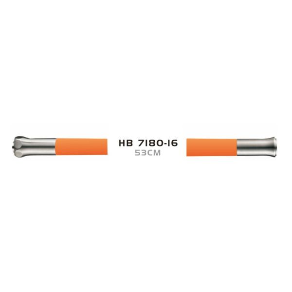 Гибкий излив для кухонного смесителя Haiba HB7180-16, оранжевый