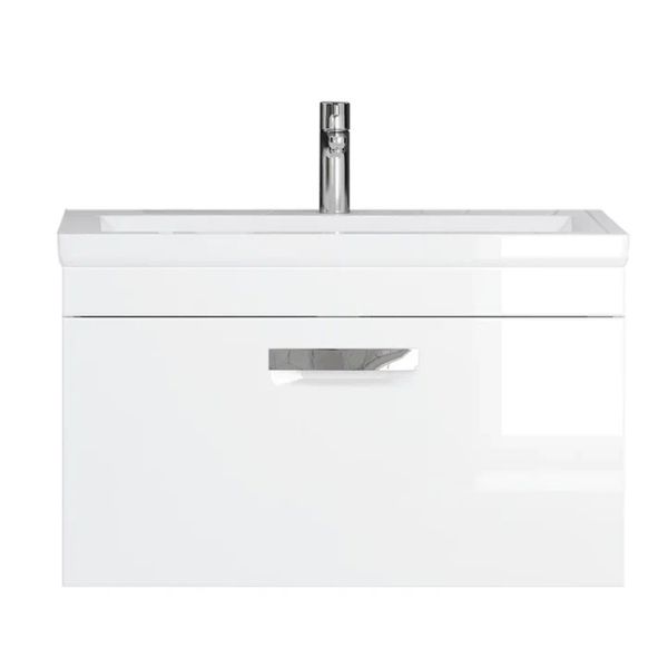 Тумба под раковину подвесная Velvex Estea tp.EST.MOD.80.1Y, 80 см