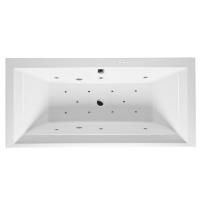 Ванна EXCELLENT Crown Grand 190x90 "RELAX" (хром)