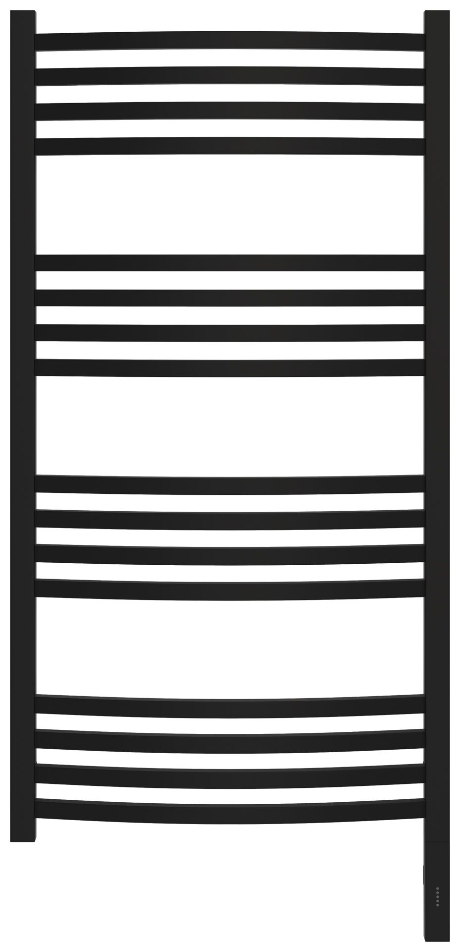 Полотенцесушитель электрический АРКУС 3.0 1000х500 МЭМ правый (Матовый чёрный)