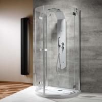 Душевой уголок Radaway Almatea P 100x90 профиль Хром стекло прозрачное