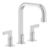 GESSI INCISO Смеситель для раковины на 3 отверстия с донным клапаном, излив 160мм, h=240мм Цвет: хром