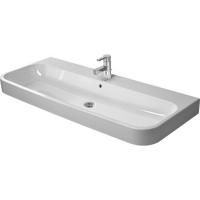 Duravit Happy D.2 Раковина  для мебели с перел., с 3 отв. под смес., вкл. заглушку для перелива, хром, 1200x505мм, Цвет: Белый Duravit Happy D.2 Раковина  для мебели с перел., с 3 отв. под смес., вкл. заглушку для перелива, хром, 1200x505мм, Цвет: Белый