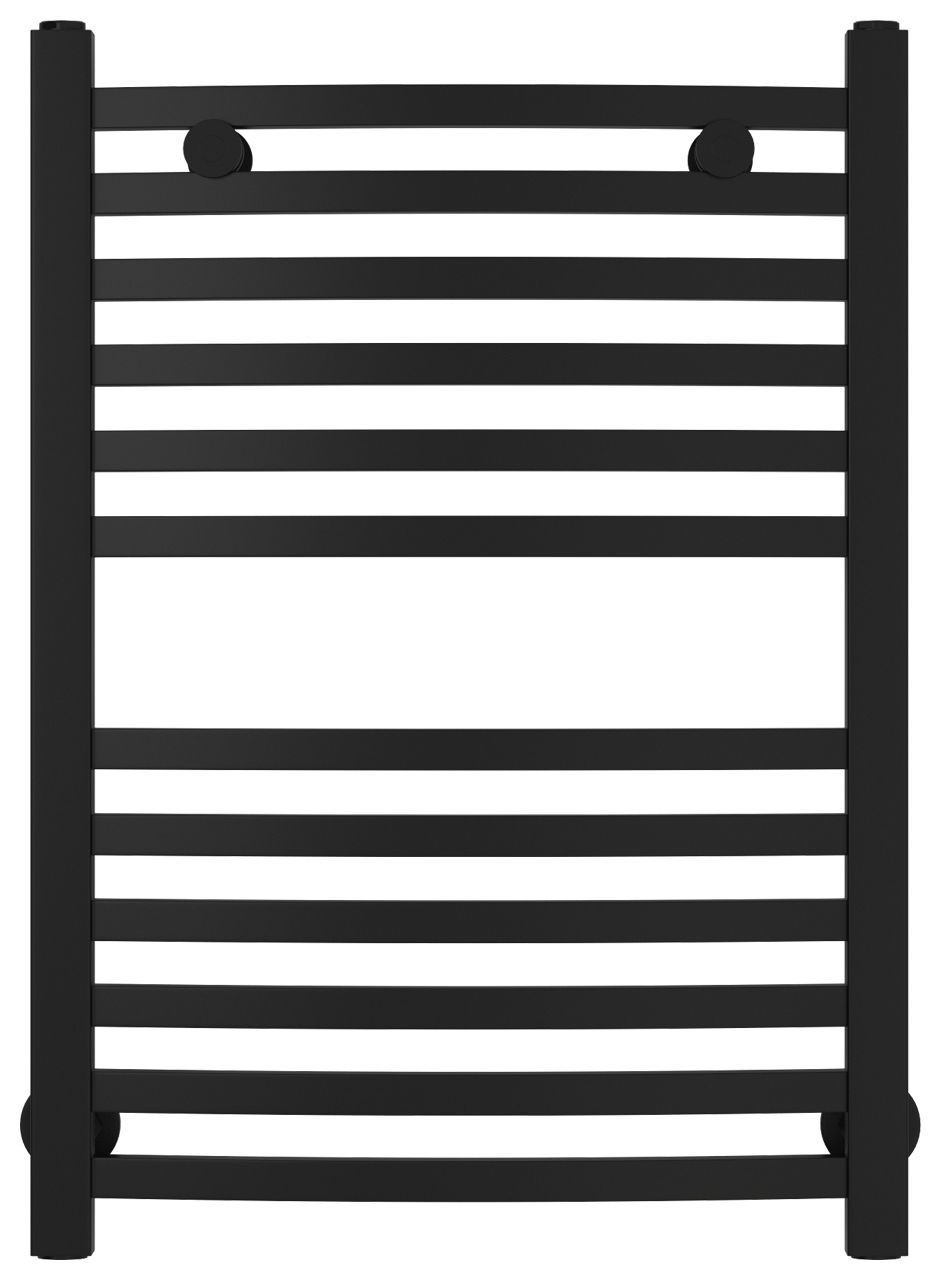 Полотенцесушитель водяной АРКУС 600х400 (Матовый Чёрный)