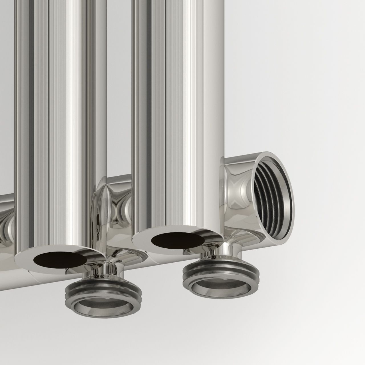 Отопительный радиатор ЭСТЕТ-0 н/ж EU50 правый 500х225 / 5 сек (Без покрытия)