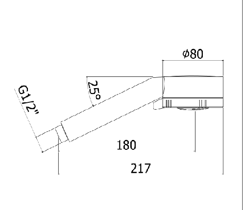 Ручной душ трёхфункционный CEZARES CZR-D3F