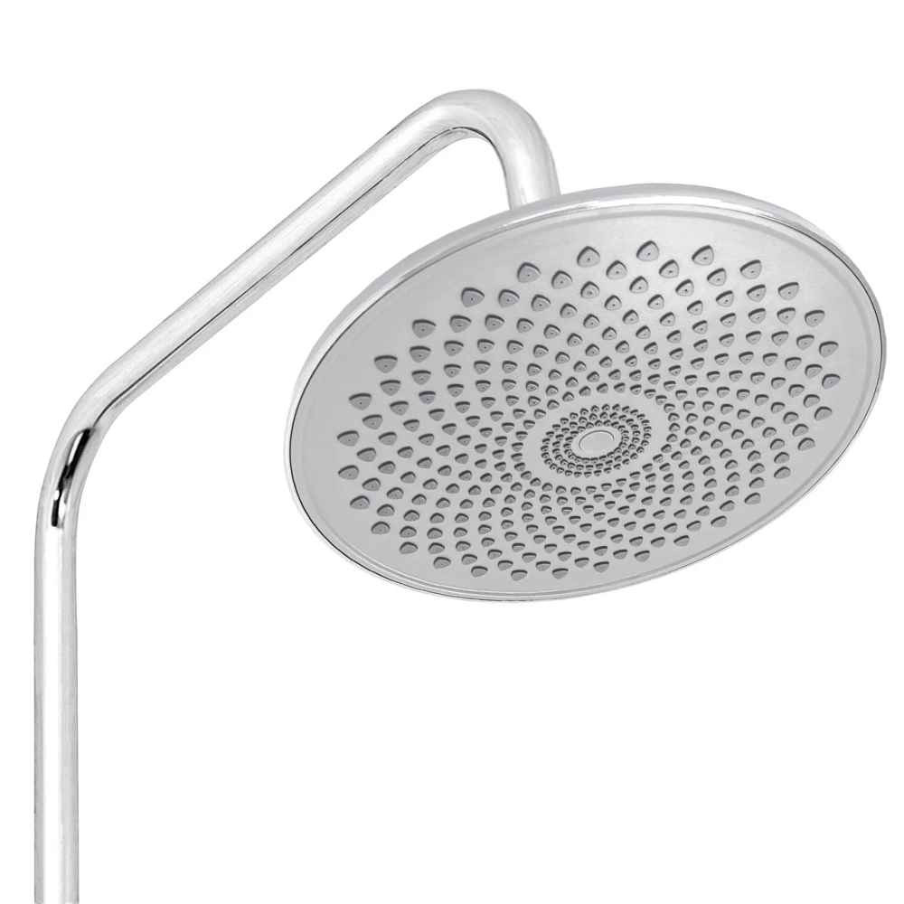 Верхний душ Славен СЛ-ЗП-123, хром/серый