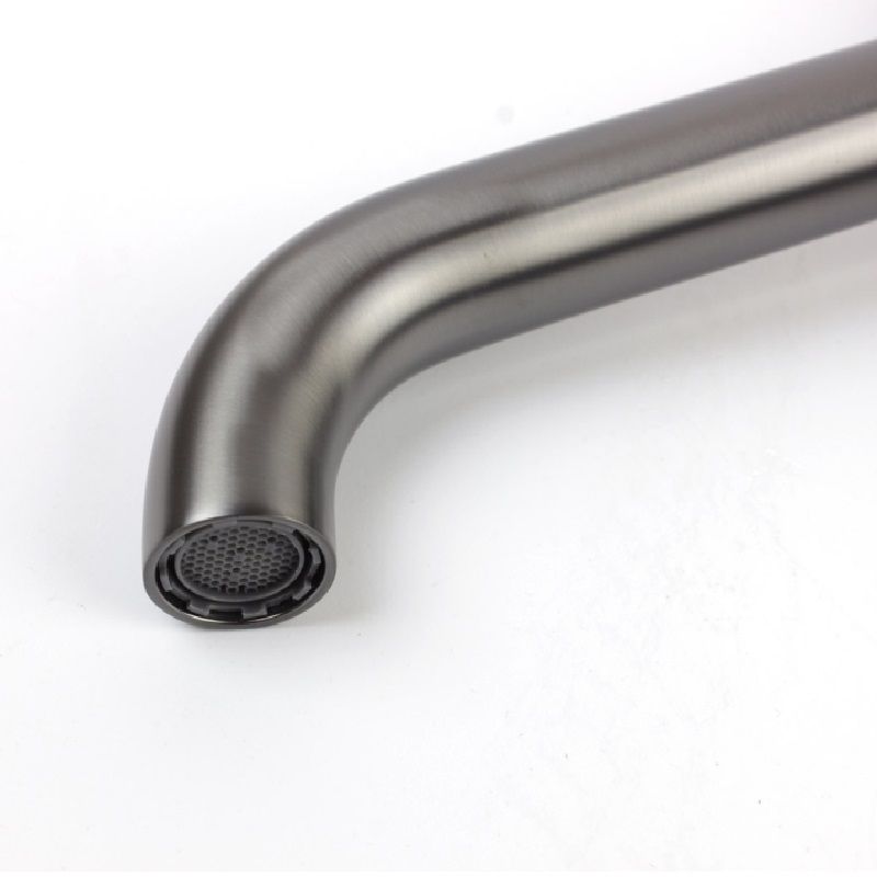 Смеситель для раковины Bronze de Luxe 9008GM-R, графит/красный