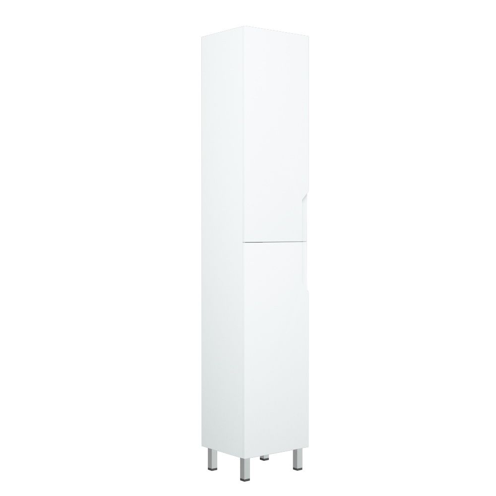 Шкаф-пенал "Юта 35" универсальный, Люкс белый