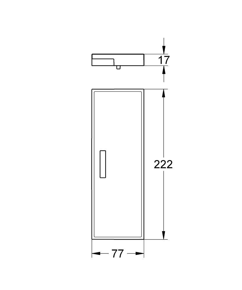 Пластиковая полочка для смесителя GROHE Eurocube (18541000) Пластиковая полочка для смесителя GROHE Eurocube (18541000)