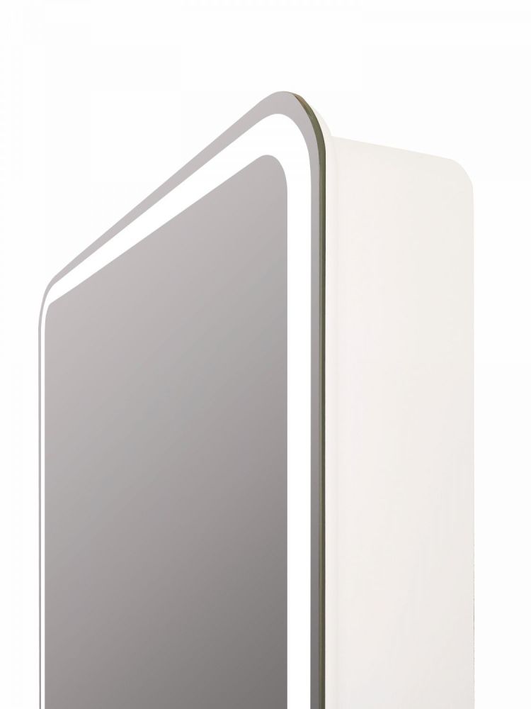 Зеркало-шкаф с подсветкой ART&MAX PLATINO AM-Pla-550-800-1D-L-DS-F, артикул AM-Pla-550-800-1D-L-DS-F