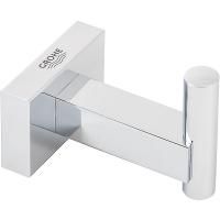 Крючок подвесной GROHE ESSENTIALS 40511001 (металл, хром, на стену, квадратный, глянцевый), шт Крючок подвесной GROHE ESSENTIALS 40511001 (металл, хром, на стену, квадратный, глянцевый), шт
