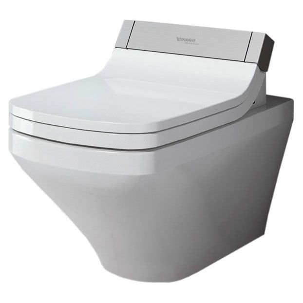 Унитаз, Duravit, Durastyle, ширина, мм-370, глубина, мм-620, высота, мм-345, тип установки-подвесной, форма чаши-прямоугольная, выпуск-горизонтальный, декор-без декора, материал-керамика, сиденье с функцие биде-необходимо заказать, крепёж-есть, цвет-белый