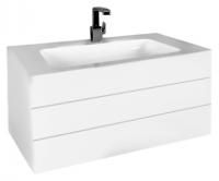 Тумба под раковину Keuco Edition 300 30384 212400 high-gloss white alpine/white