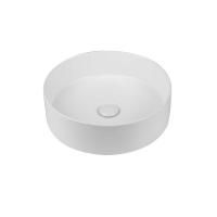 Раковина керамическая Vincea VBS-316, 405*405*130, накладная, цвет белый