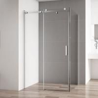 Душевой уголок Cezares Stylus Soft STYLUS-SOFT-AH-1-120/90-C-Cr 120x90 профиль Хром стекло прозрачное