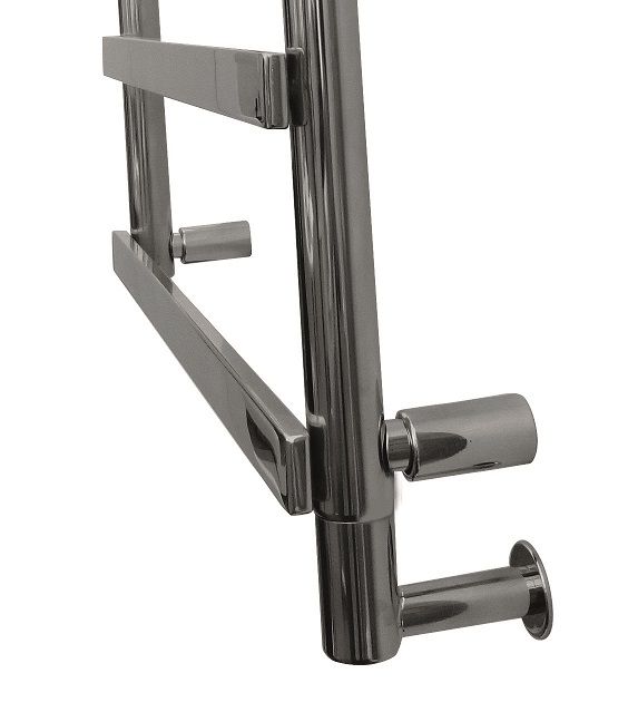 Cordivari Alessandra Electric, п/c электрический 740/530 мм (6 перекладин), термостат со скрытым монтажем, цвет хром, артикул 3581680400013