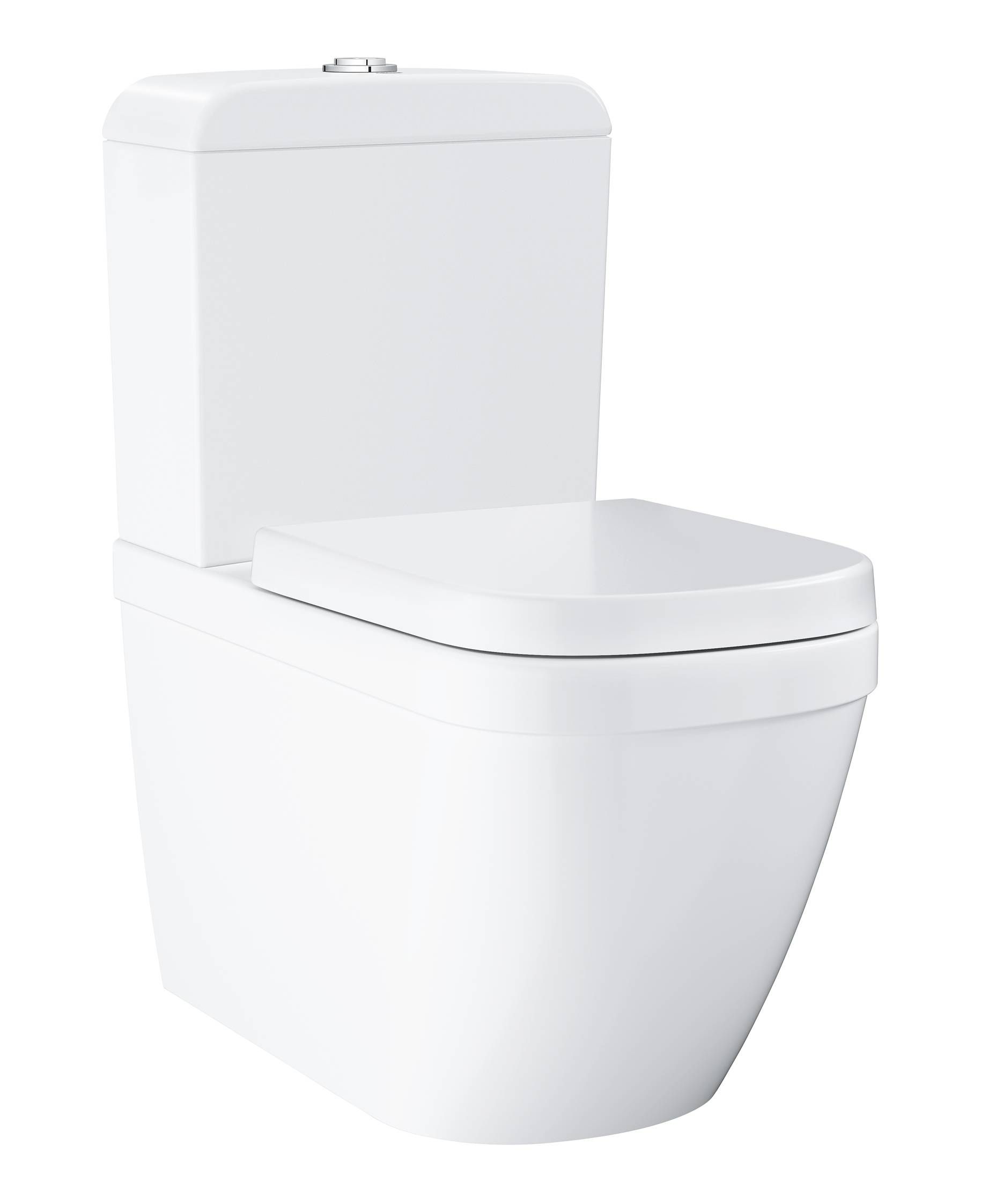 Унитаз напольный безободковый GROHE Euro Ceramic с гигиеническим покрытием (без бачка и сиденья), альпин-белый (3933800H) Унитаз напольный безободковый GROHE Euro Ceramic с гигиеническим покрытием (без бачка и сиденья), альпин-белый (3933800H)