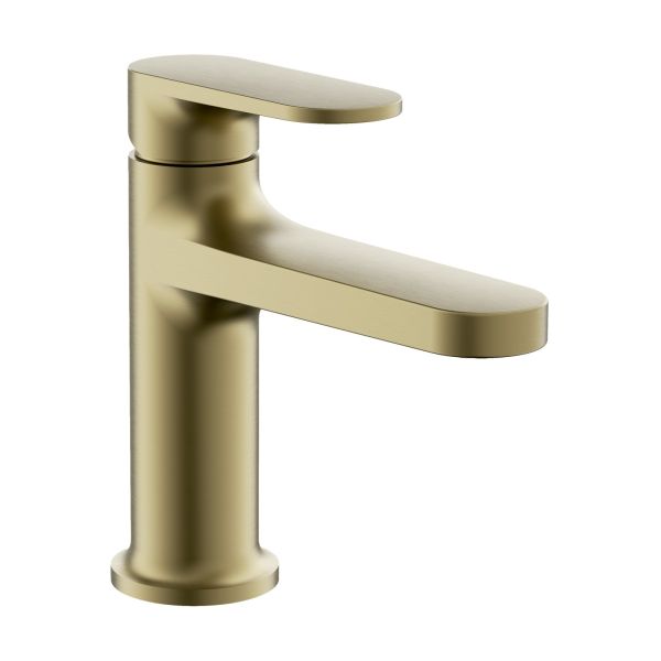 Смеситель для раковины BELZ B10713-5, брашированное золото