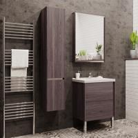 Тумба под раковину Акватон Стоун 60 подвесная 1A231401SXC80 Грецкий орех