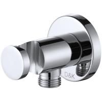 Шланговое подключение D&K DC1004813 Хром