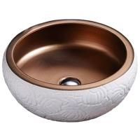 Раковина Melana 42 MLN-J2077 Белая, Коричневый