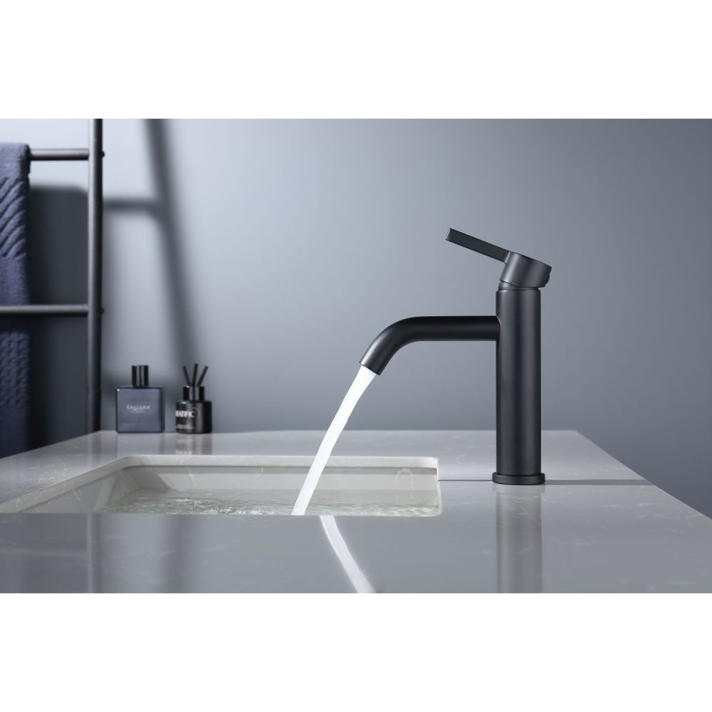 Смеситель для раковины Splenka S221.10.06, черный