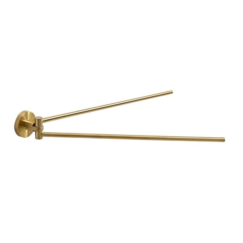 RELAX-THD-S-01 Полотенцедержатель двойной поворотный, исполнение хром, артикул RELAX-THD-S-01