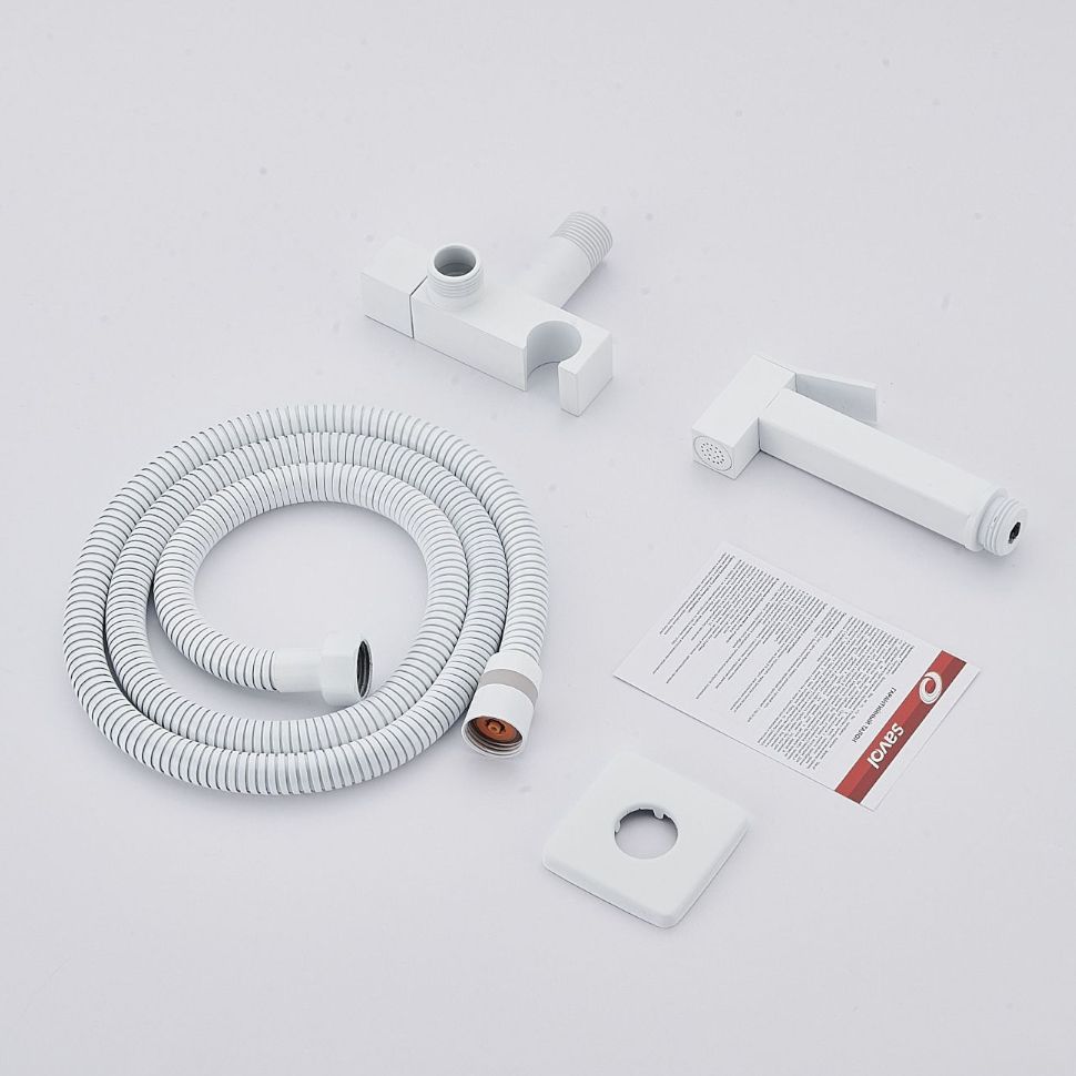 Гигиенический душ без смесителя Savol S-FXQ009W, белый, артикул S-FXQ009W