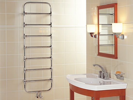 Водяной полотенцесушитель Zehnder Nobis NOB-150-050 Хром Водяной полотенцесушитель Zehnder Nobis NOB-150-050 Хром
