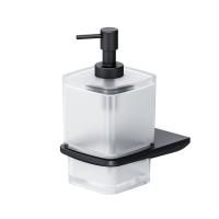 A50A36922 Inspire V2.0, Стеклянный диспенсер для жидкого мыла с настенным держателем, черный, шт A50A36922 Inspire V2.0, Стеклянный диспенсер для жидкого мыла с настенным держателем, черный, шт