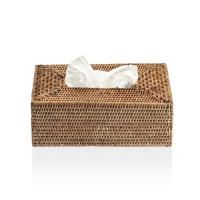 Decor Walther Basket KB Диспенсер для салфеток 14x25x10см, цвет: ротанг темный